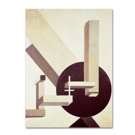 Eliezer Lissitzky 'Proun 10 1910' Canvas Art,14x19